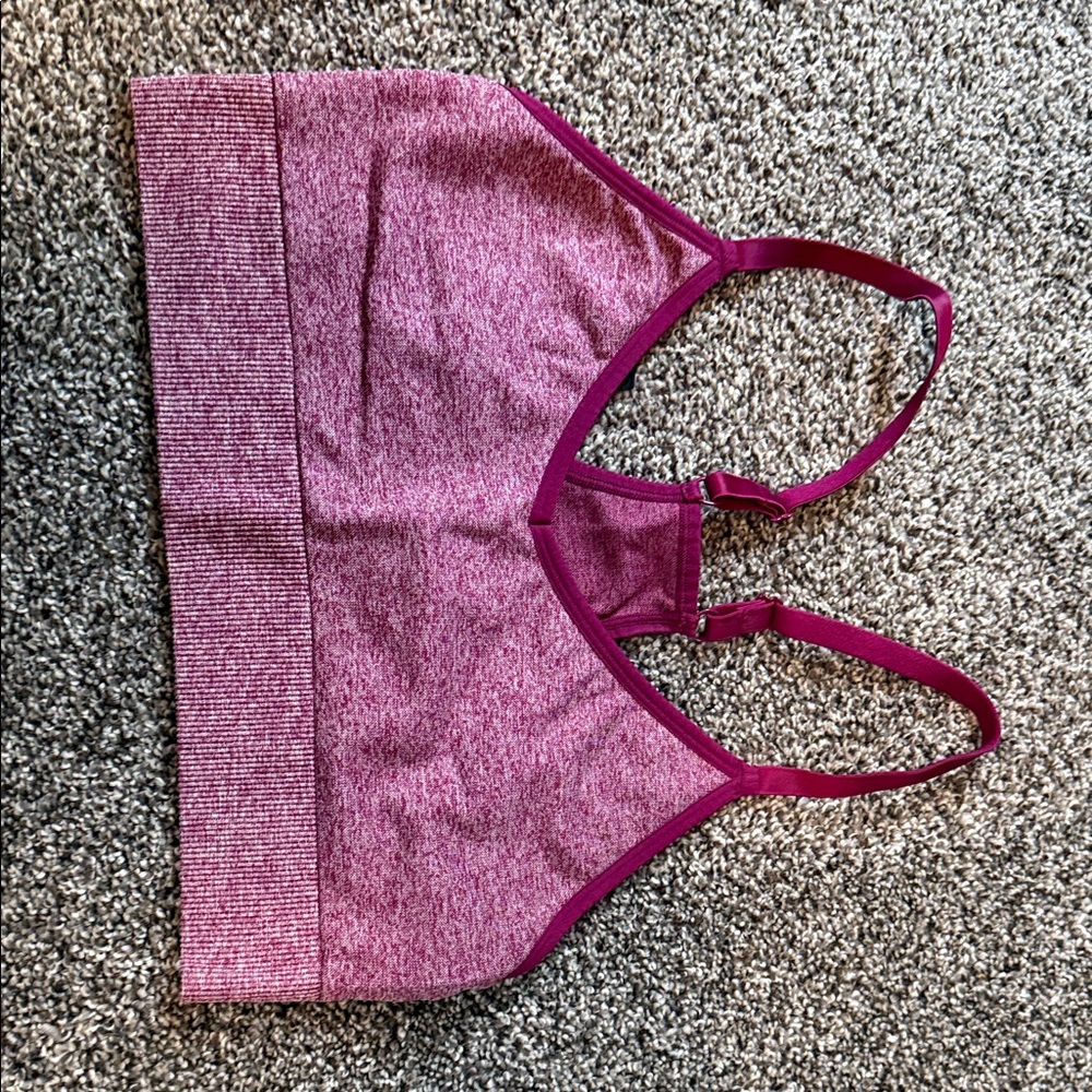 Women's Pink Purple Sports Bra